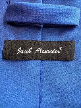 Royal Blue Jacob Alexander Classic Necktie